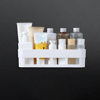 No-Drill Bathroom Storage Shelf – image 11