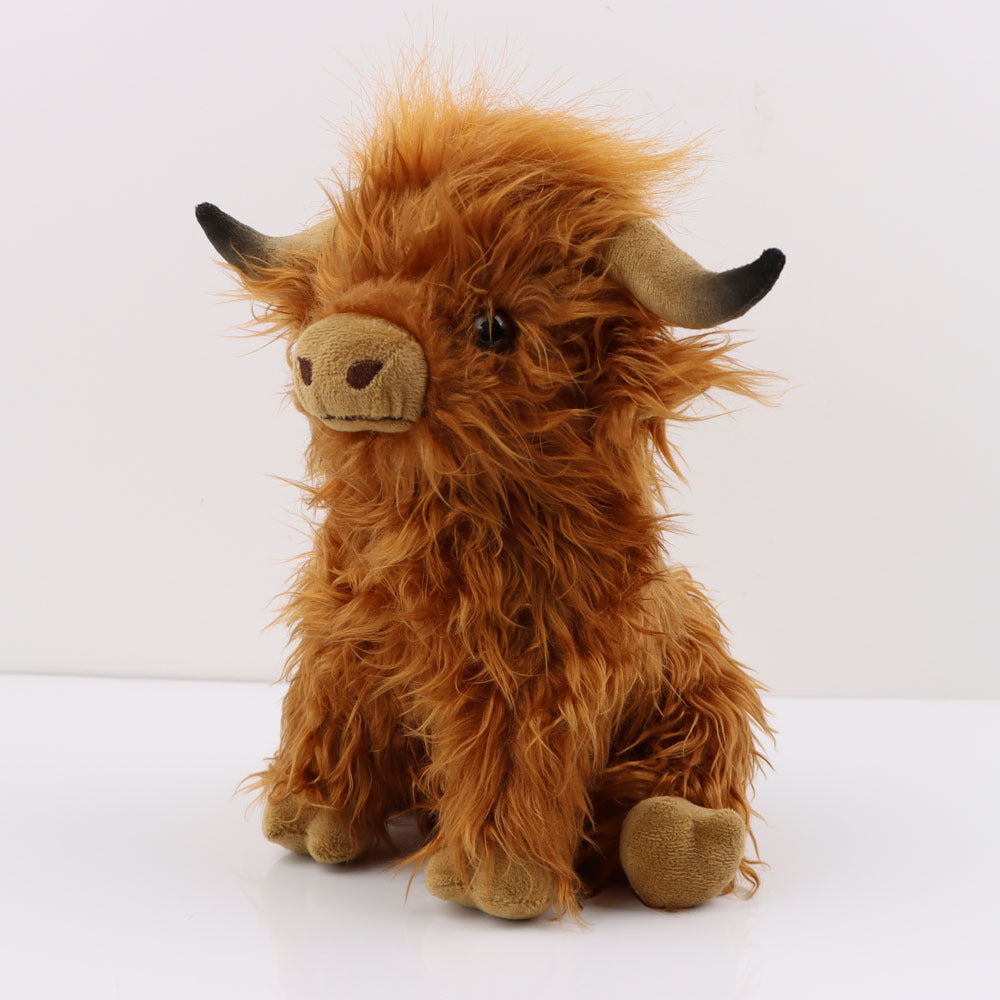 Highland Cow Plush Toy – 25cm