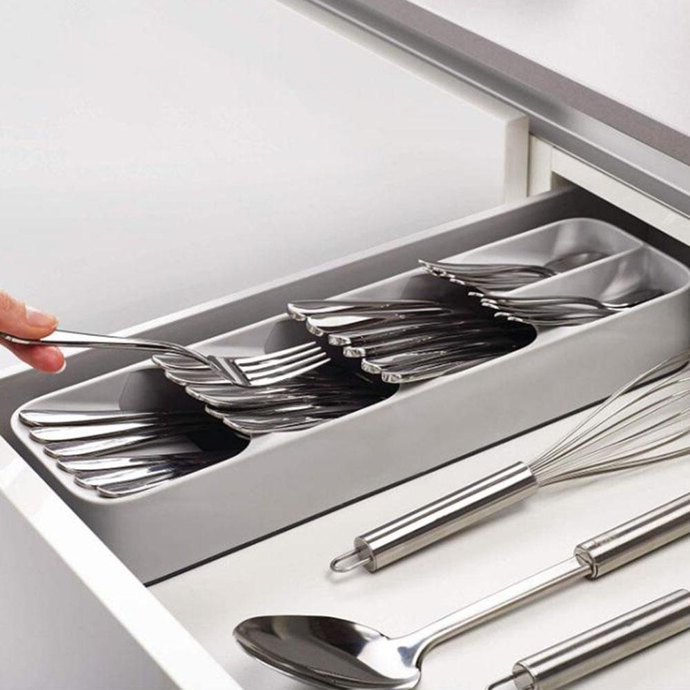 Multi-Layer Cutlery Drawer Organiser – image 2