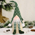 Light-Up Christmas Gnome with Long Legs