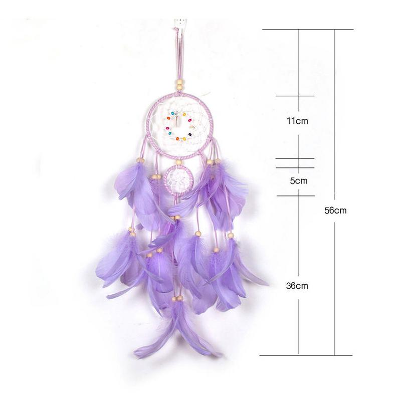 LED Light-Up Feather Dream Catcher