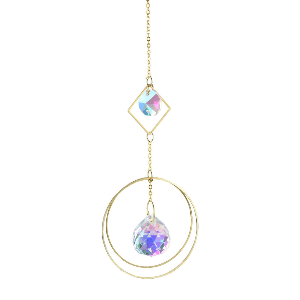 Crystal Suncatcher – Hanging Rainbow Maker