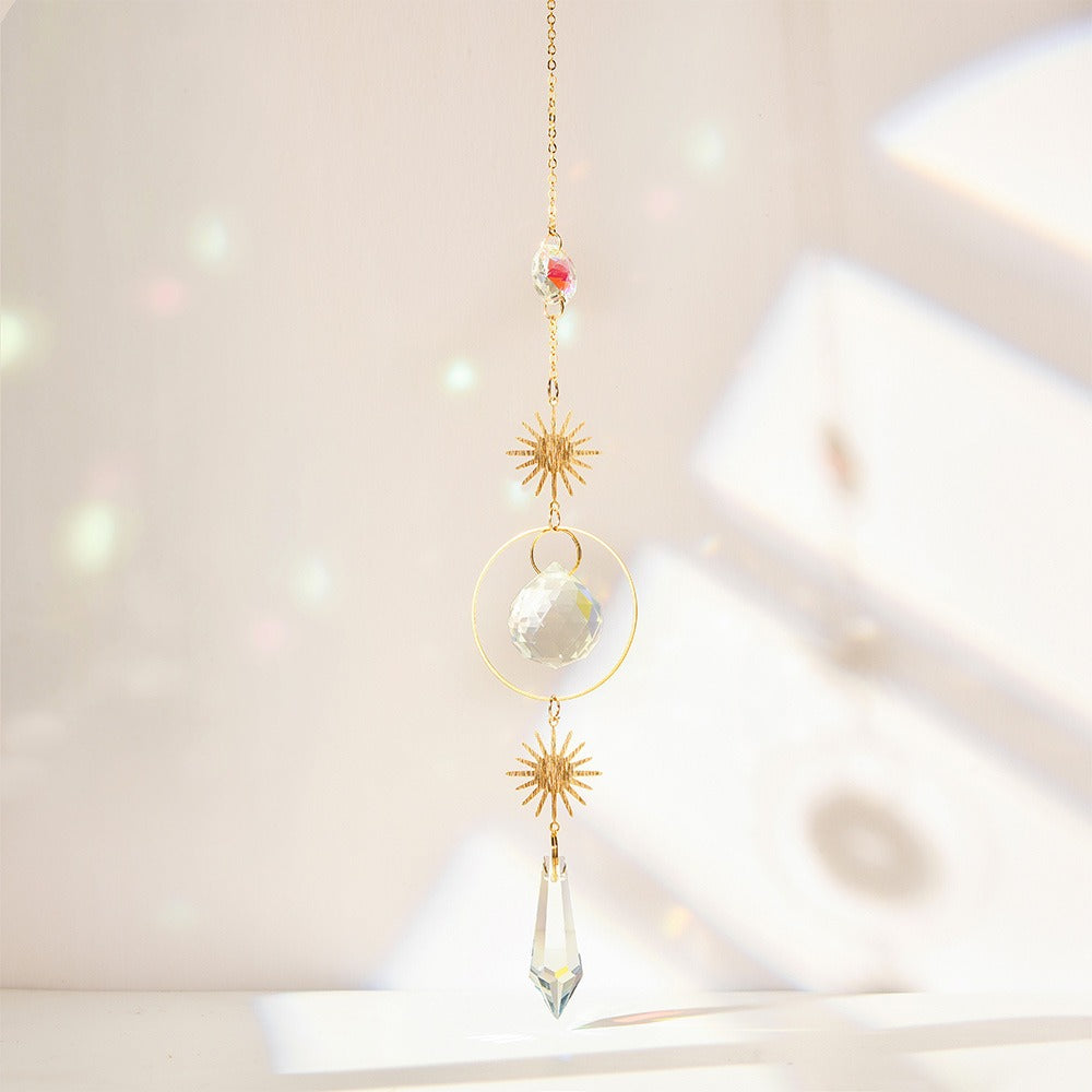 Crystal Suncatcher – Hanging Rainbow Maker