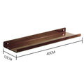 Acrylic Wall-Mounted Bathroom Shelf – 40cm – image 4