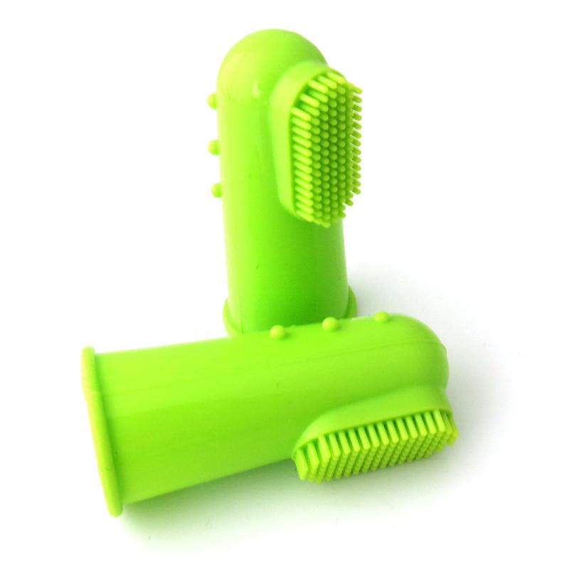 Silicone Finger Toothbrush for Dogs & Cats