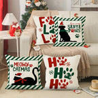 Pet Lover's Christmas Cushion Cover (45 x 45 cm) – image 3