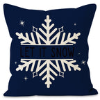 Christmas Tree & Snowflake Cushion Cover (45 x 45 cm) – image 7