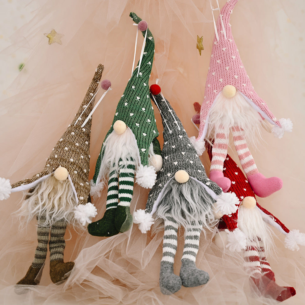 Light-Up Christmas Gnome with Long Legs