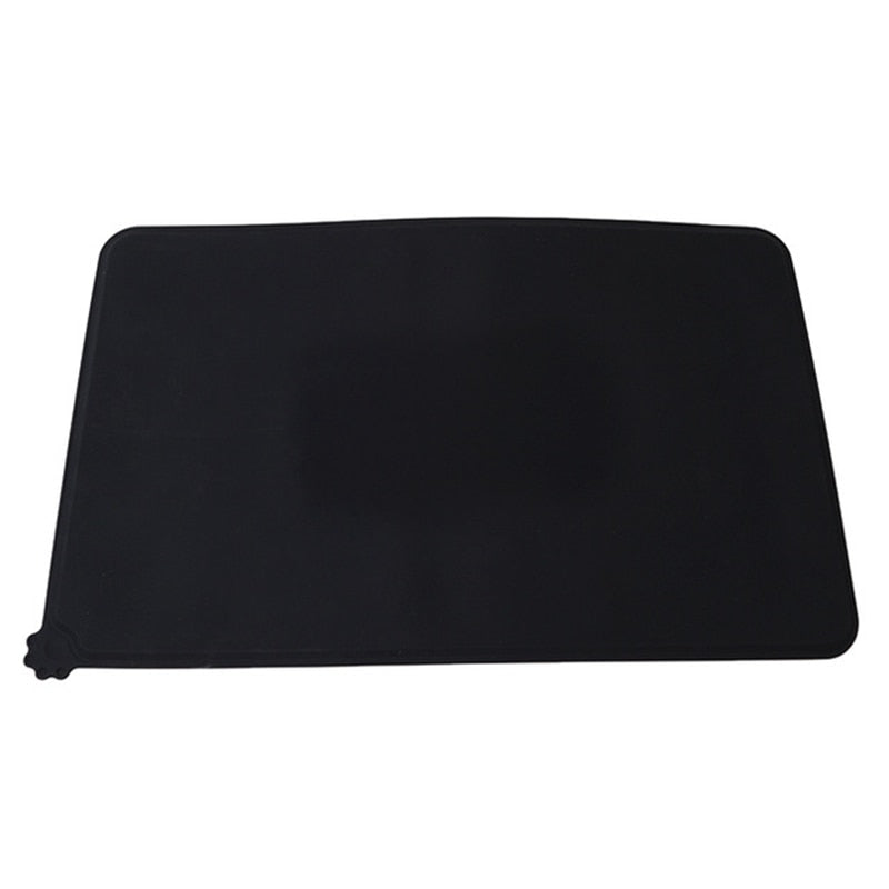 Waterproof Silicone Pet Feeding Mat – Non-Slip Food & Water Bowl Mat