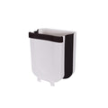 Folding Hanging Kitchen Bin – White
