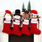 3D Hugging Character Christmas Stocking (56 cm) – image 5