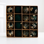 Plush & Painted Christmas Bauble Set – 16 Piece Gift Box – image 8