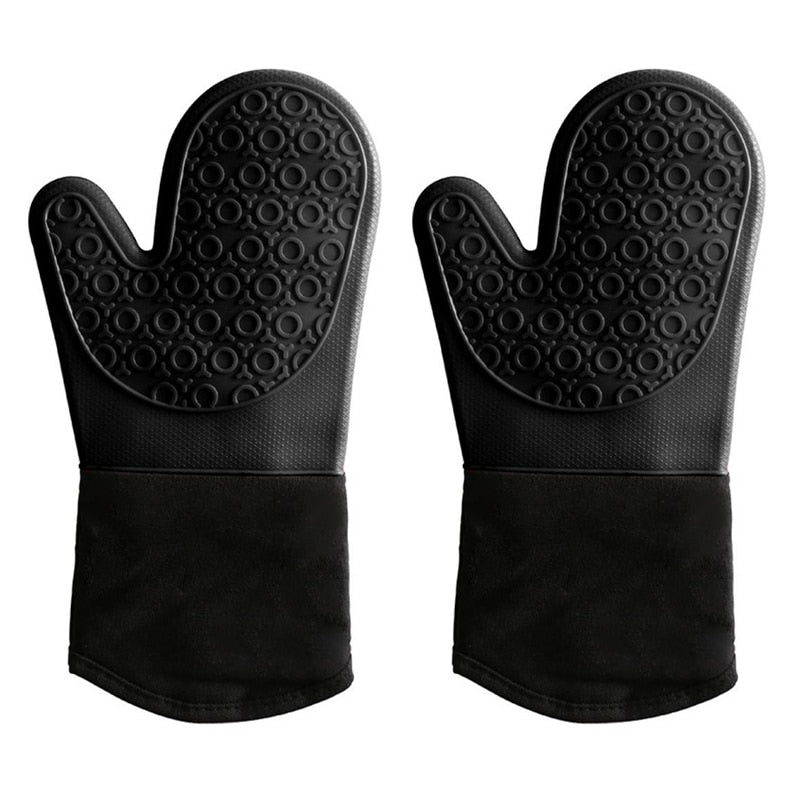 Non-Slip Silicone Heat-Resistant Oven Mitt – image 11