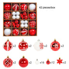Christmas Bauble & Star Gift Box – 42 Piece Set – image 6