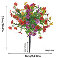 Artificial Daisy & Violet Flower Bouquet – image 6