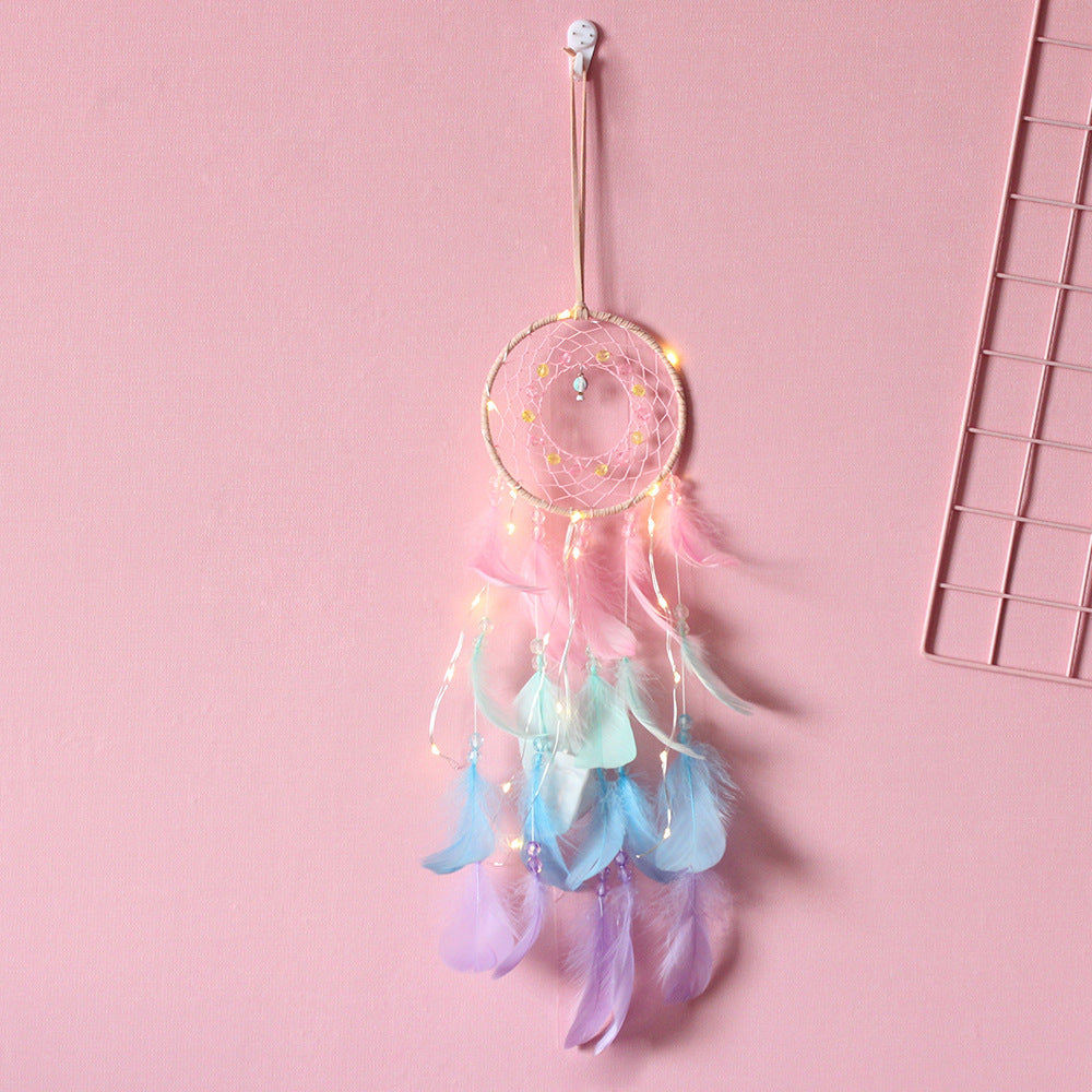 Pastel Cat Dream Catcher
