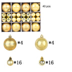 Christmas Bauble Gift Box – 40 Piece Set (6 cm & 3 cm) – image 7