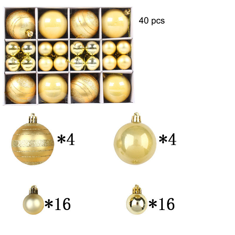 Christmas Bauble Gift Box – 40 Piece Set (6 cm & 3 cm)