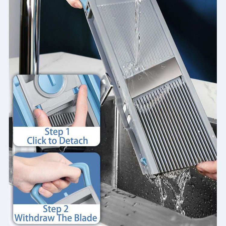 Safe Upright Mandoline Slicer & Chopper