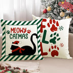 Pet Lover's Christmas Cushion Cover (45 x 45 cm) – image 4