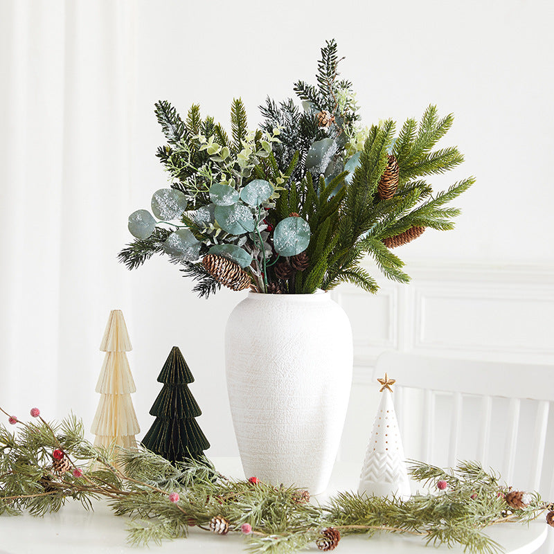 Artificial Christmas Pine & Berry Branches – image 2