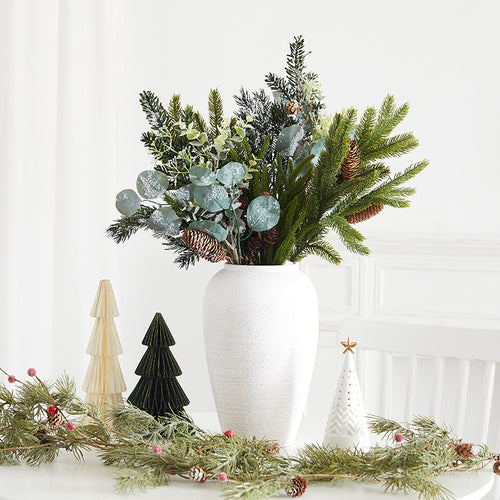 Artificial Christmas Pine & Berry Branches – image 2