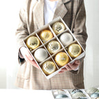 Hand-Painted Christmas Bauble Gift Box – Set of 9 – image 2