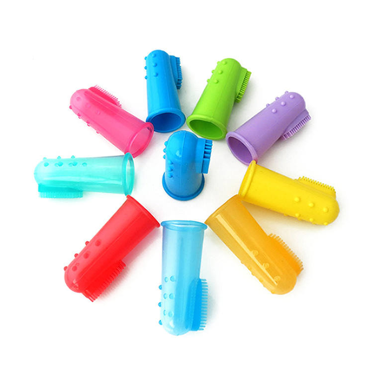 Silicone Finger Toothbrush for Dogs & Cats