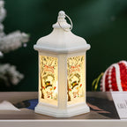 Vintage LED Christmas Lantern – Square