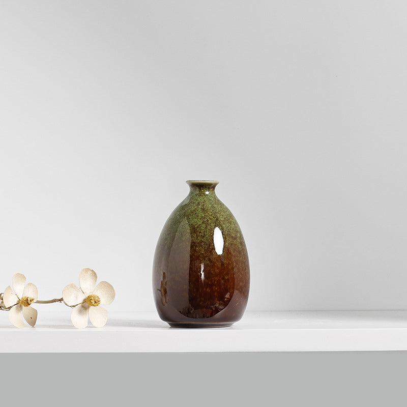 Mini Reactive Glaze Bottle Vase – image 7
