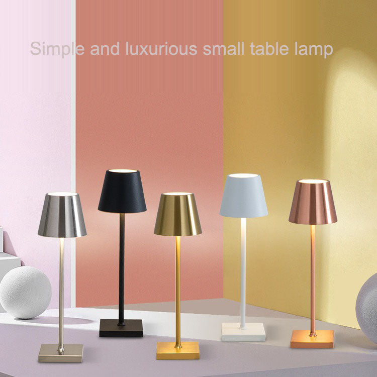 Rechargeable Cordless Touch Table Lamp – Dimmable Mushroom Lamp