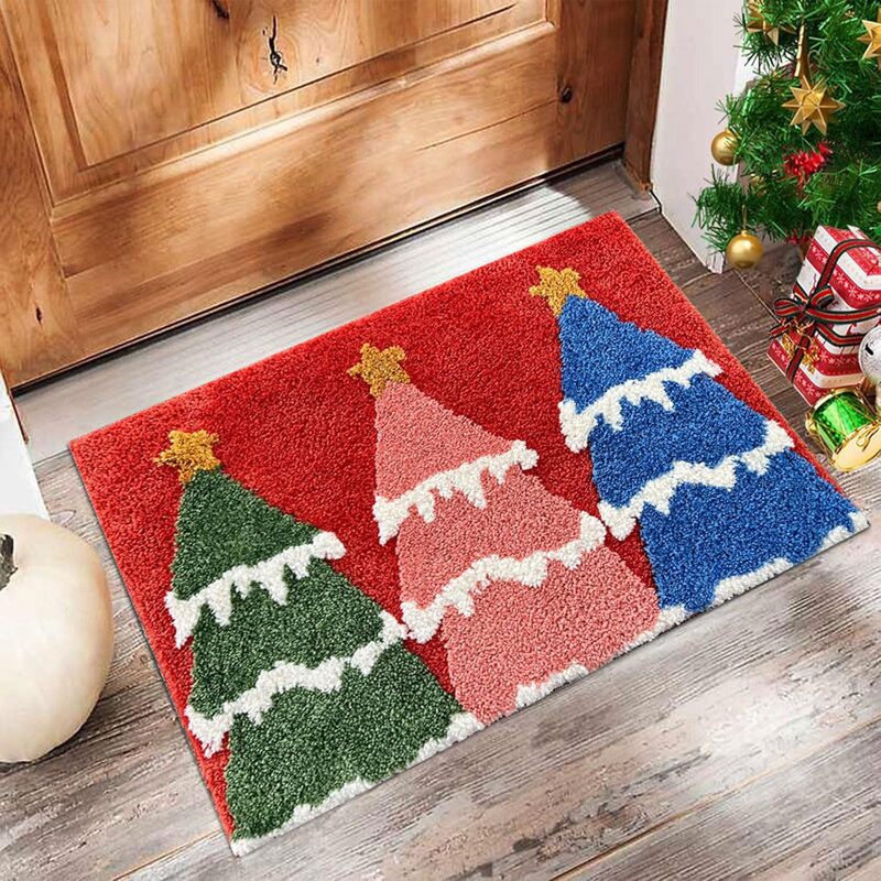 Christmas Doormat – Christmas Trees