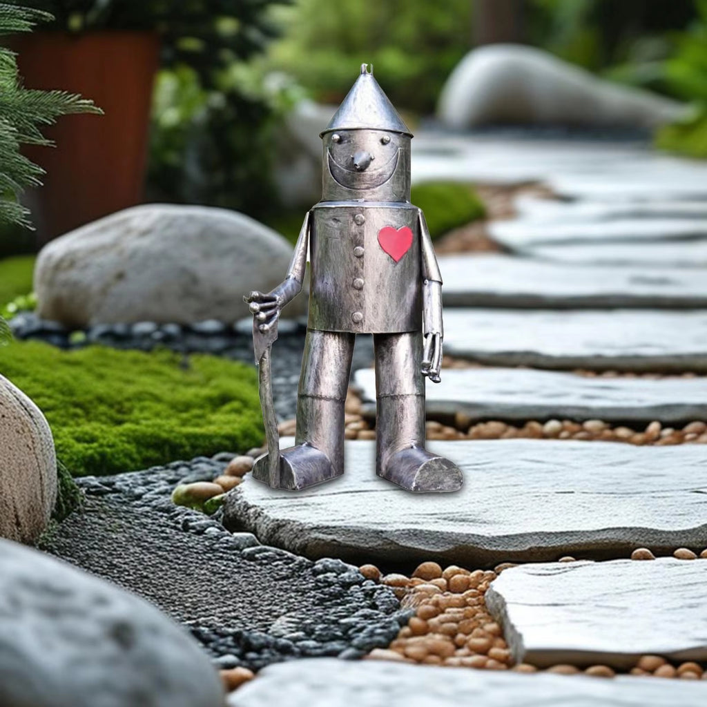 Tin Man Garden Statue – image 5