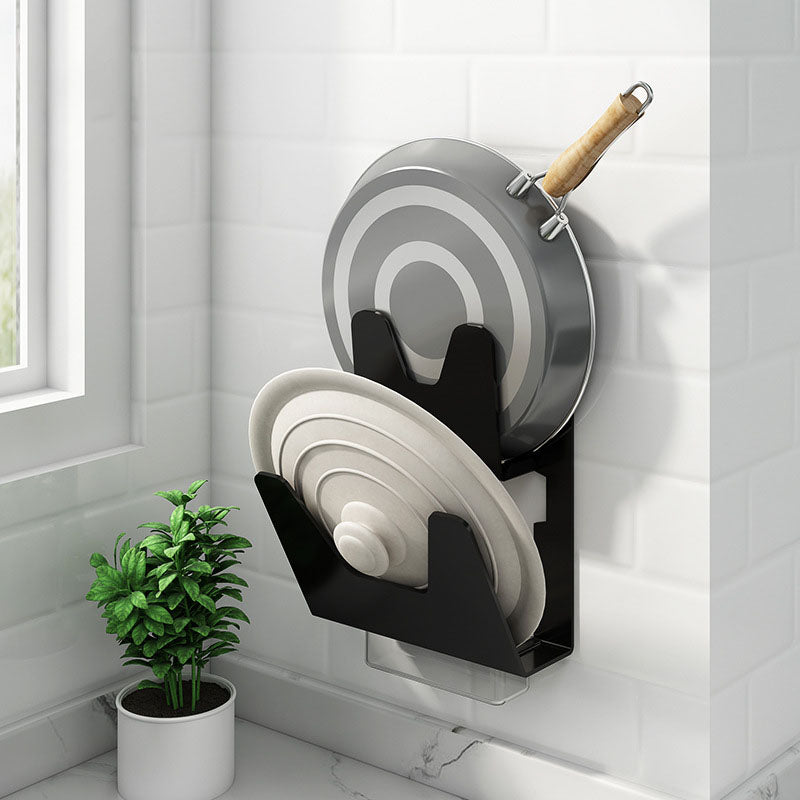 Wall-Mounted Pot Lid & Chopping Board Rack – image 2