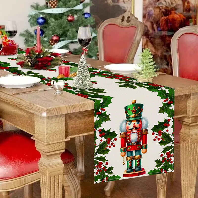 Nutcracker Christmas Table Runner (33 x 183 cm)