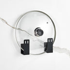 Wall-Mounted Pot Lid & Chopping Board Rack – image 4