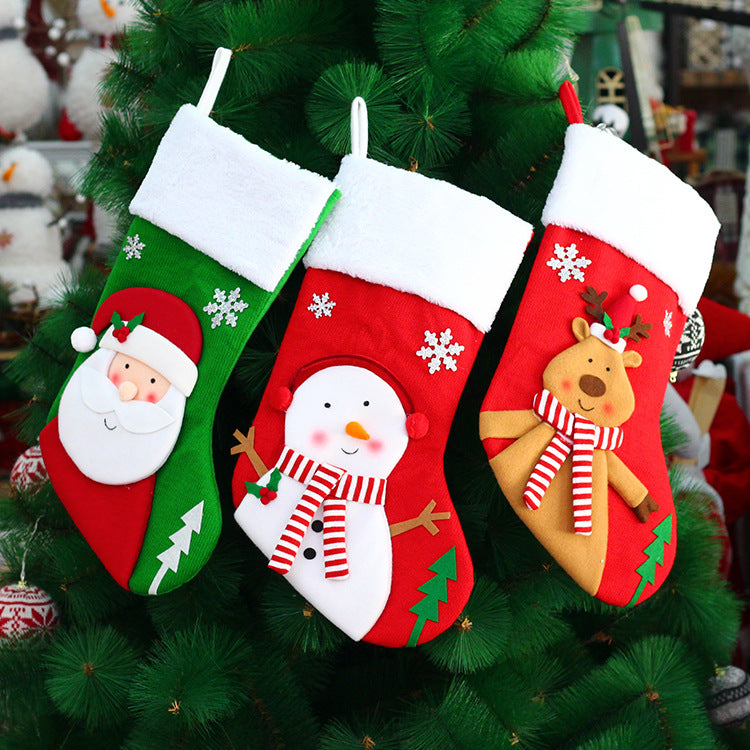 Large Christmas Stocking Gift Bag (28 x 46 cm)