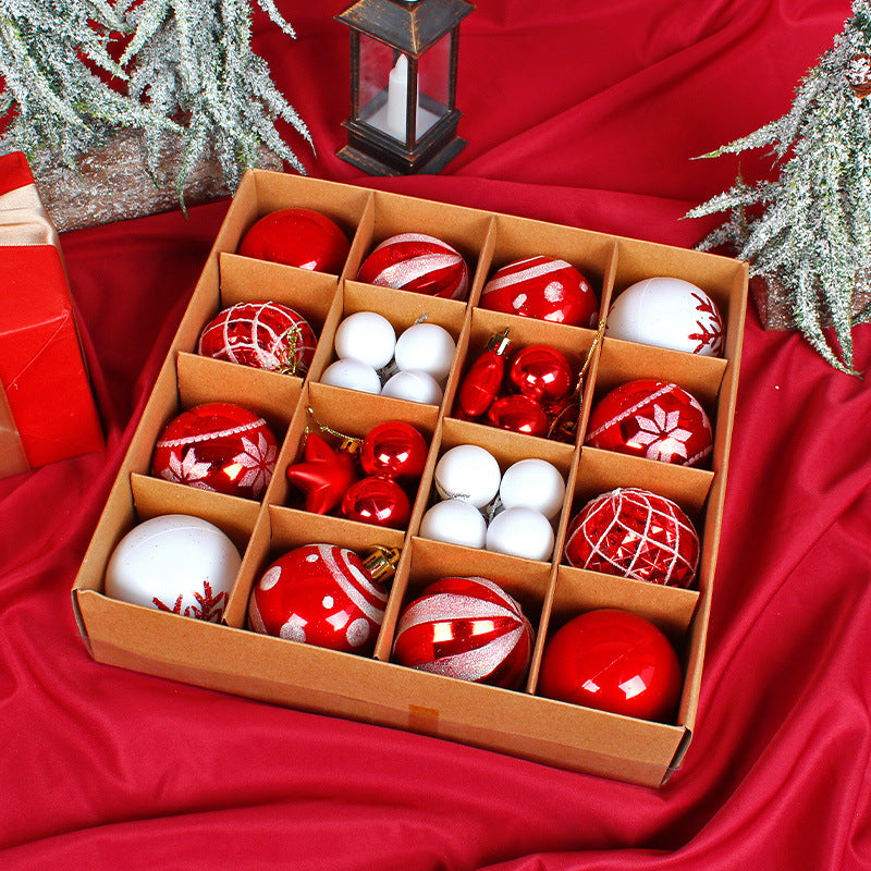 Christmas Bauble & Star Gift Box – 42 Piece Set