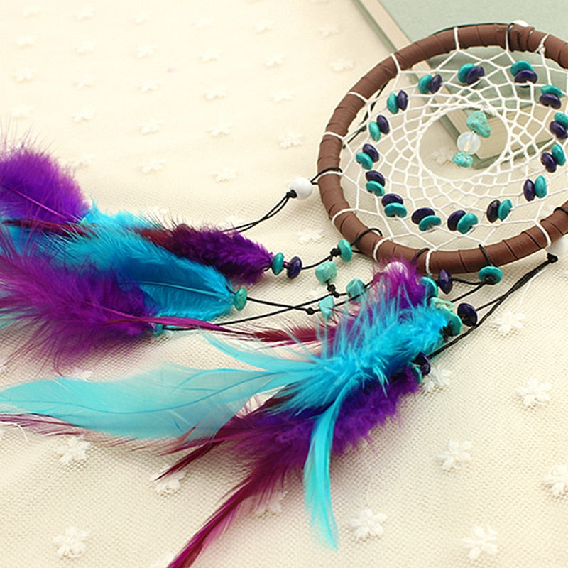 Handmade Feather Dream Catcher