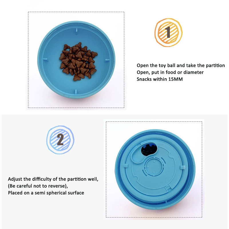 Pet Wobble Treat-Dispensing Ball – image 4