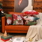 Woven Christmas Cushion Cover (45 x 45 cm)