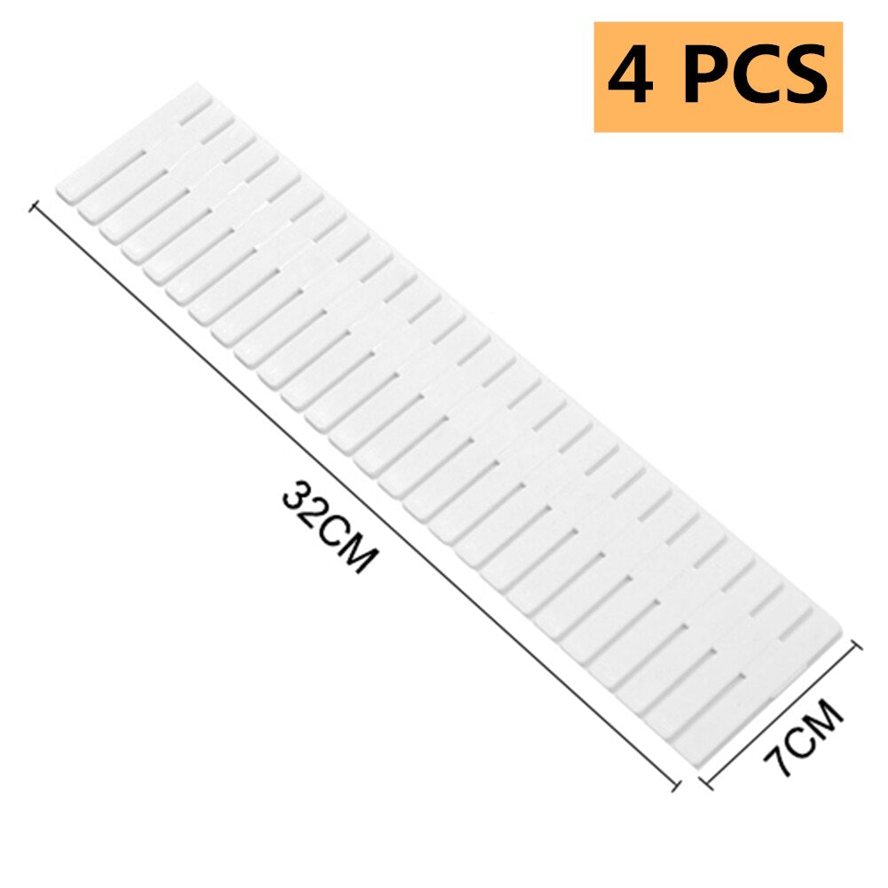 4-Piece Adjustable Drawer Divider Organiser – image 8
