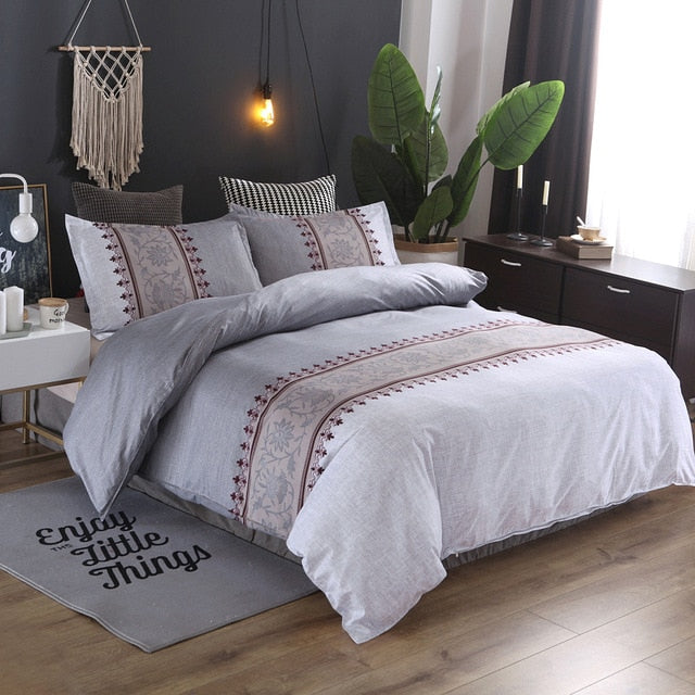 Boho Print Duvet Cover Set – Reversible with Pillowcases