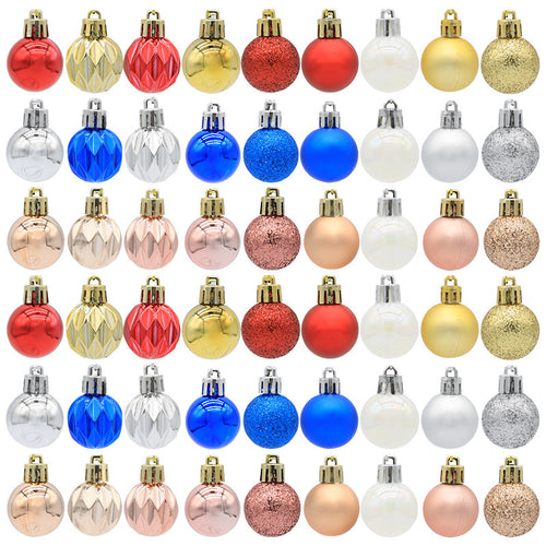 Christmas Bauble Set – 36 Piece Mixed Baubles