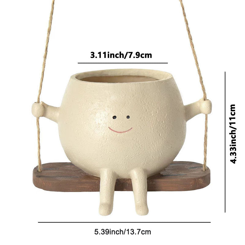 Swing Face Hanging Planter