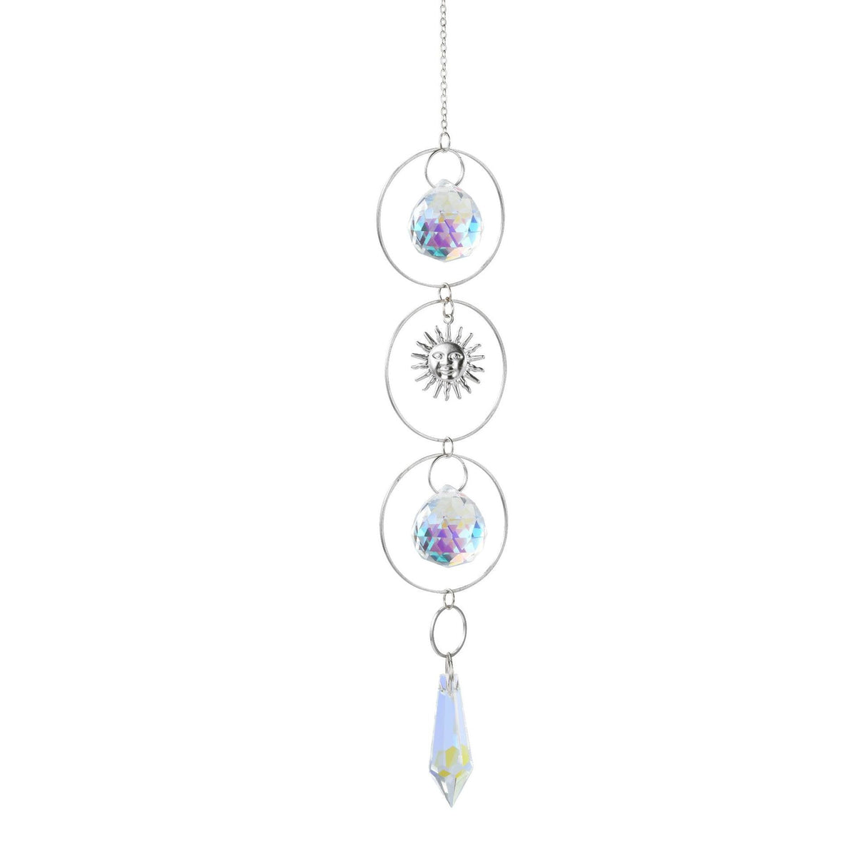 Crystal Suncatcher – Hanging Rainbow Maker