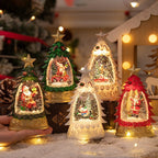 Light-Up Snow Globe Christmas Tree Lantern
