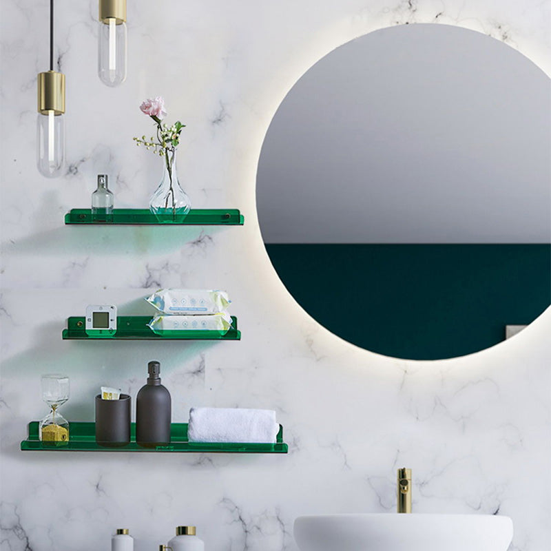 Acrylic Wall-Mounted Bathroom Shelf – 40cm – image 6