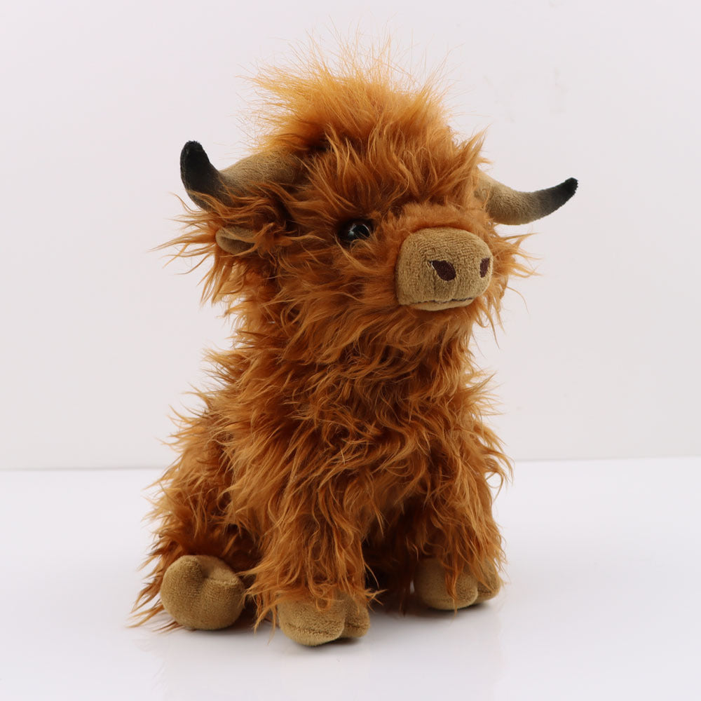 Highland Cow Plush Toy – 25cm