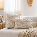 Textured Tufted Bow Cushion Cover – image 6